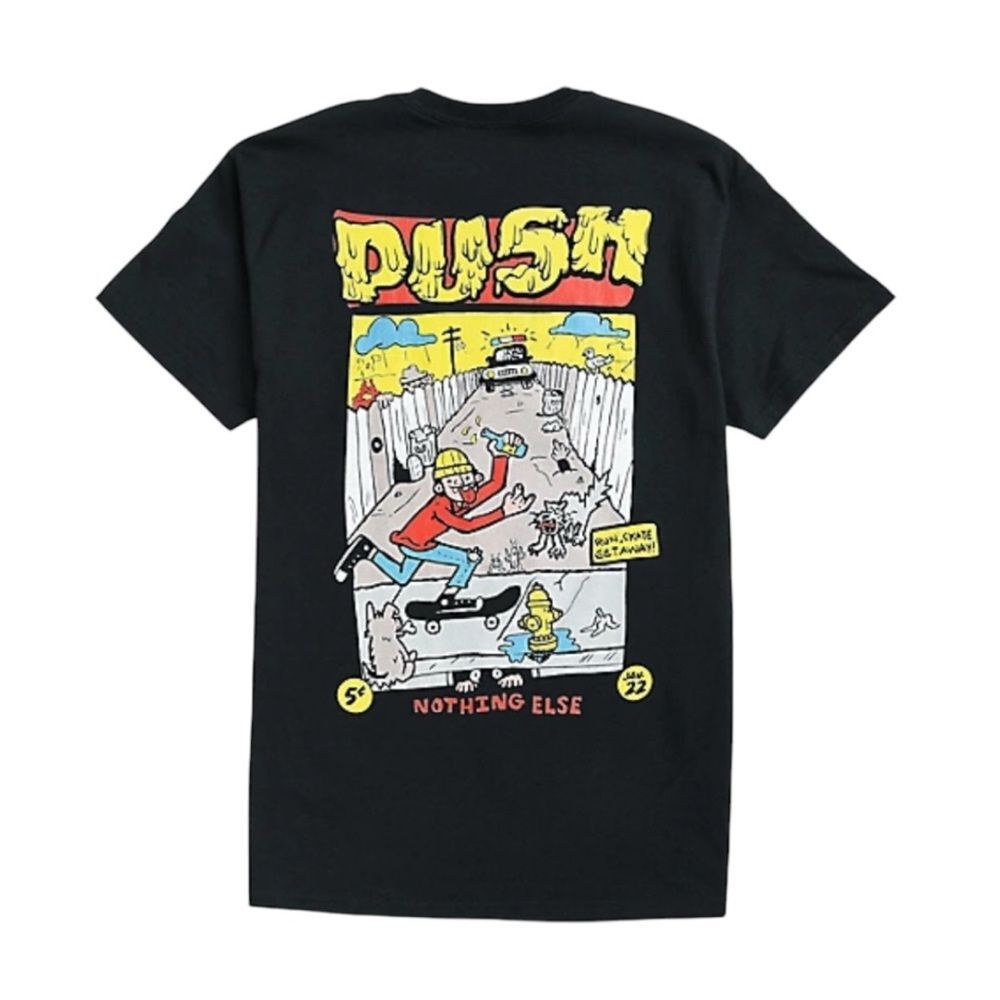 Empyre Men’s Push Nothing Else Skate Graphic T-Shirt | Size Small
